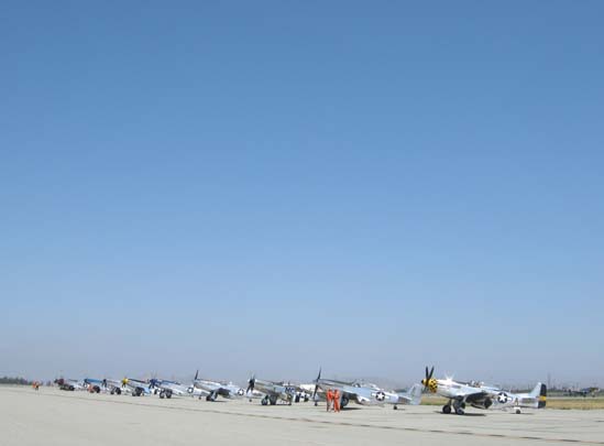 mustang row